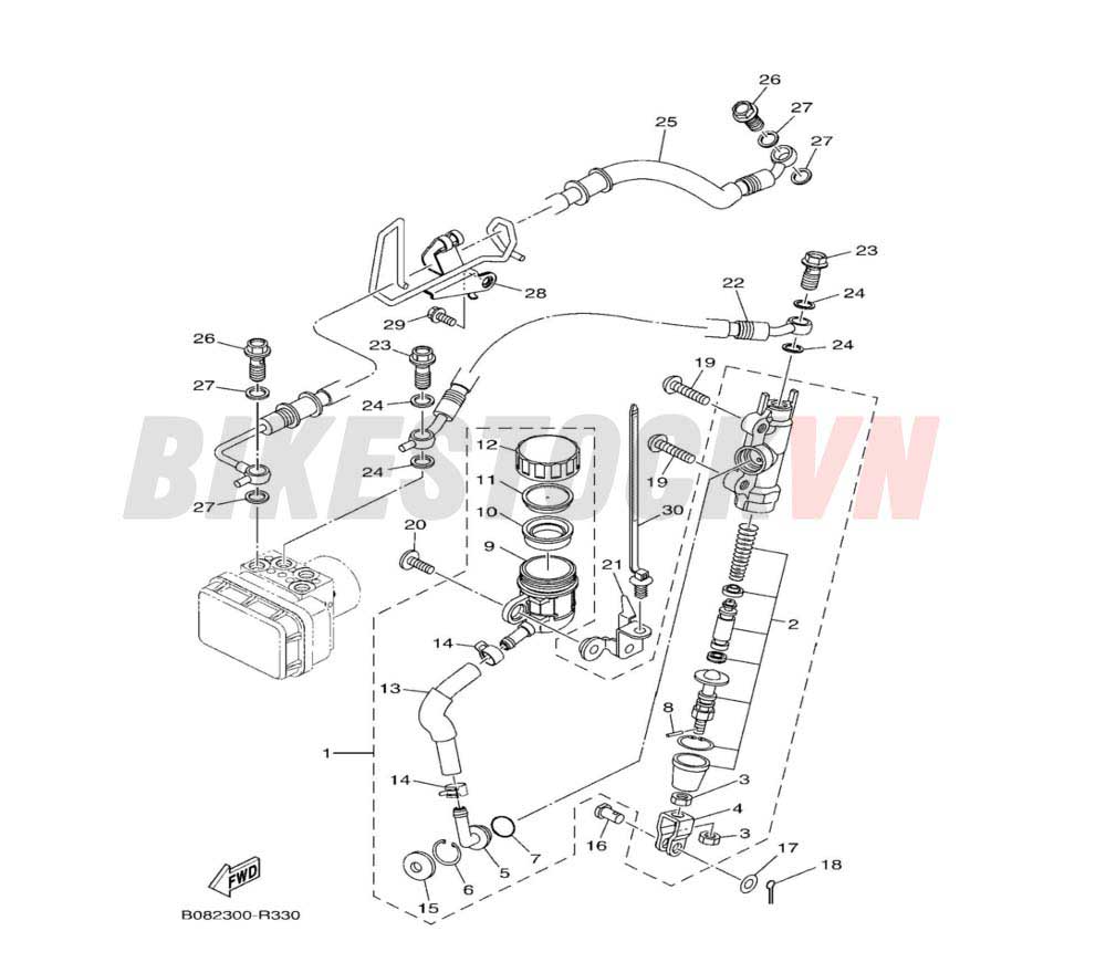 REAR MASTER CYLINDER