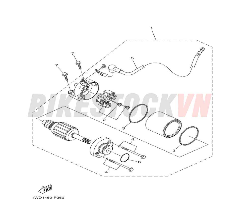 STARTING MOTOR