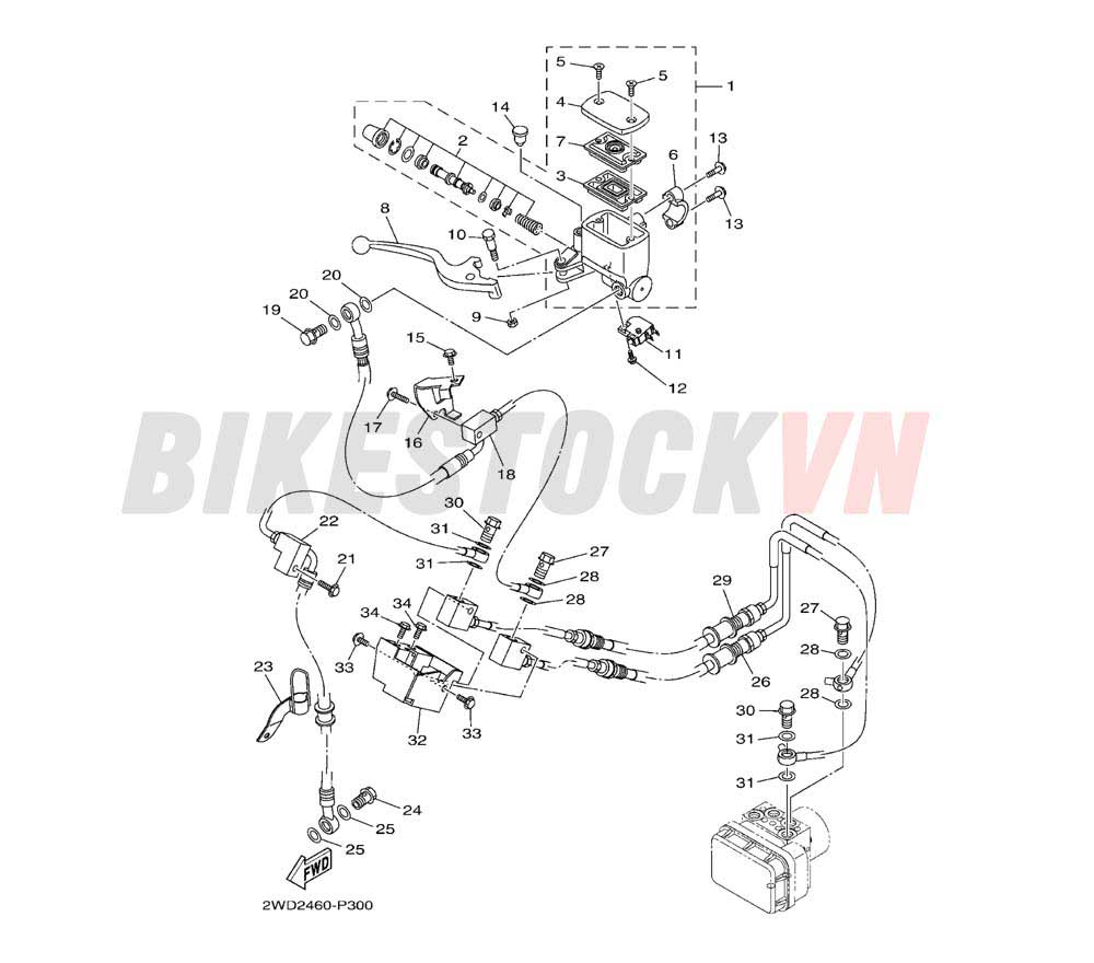 FRONT MASTER CYLINDER