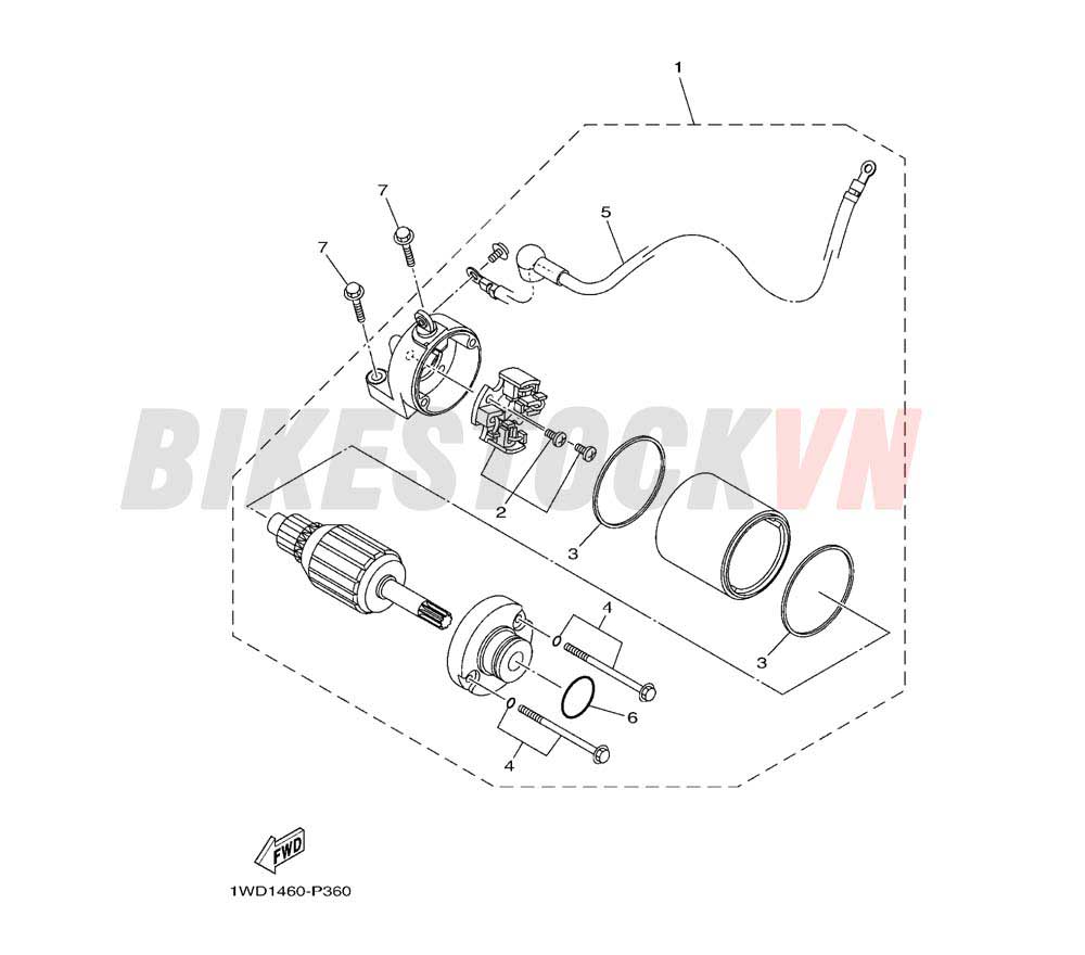 STARTING MOTOR