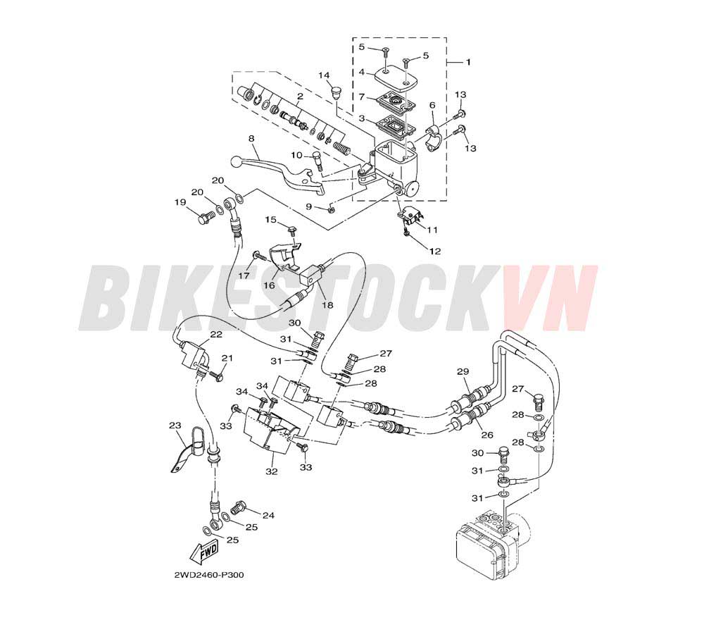 FRONT MASTER CYLINDER