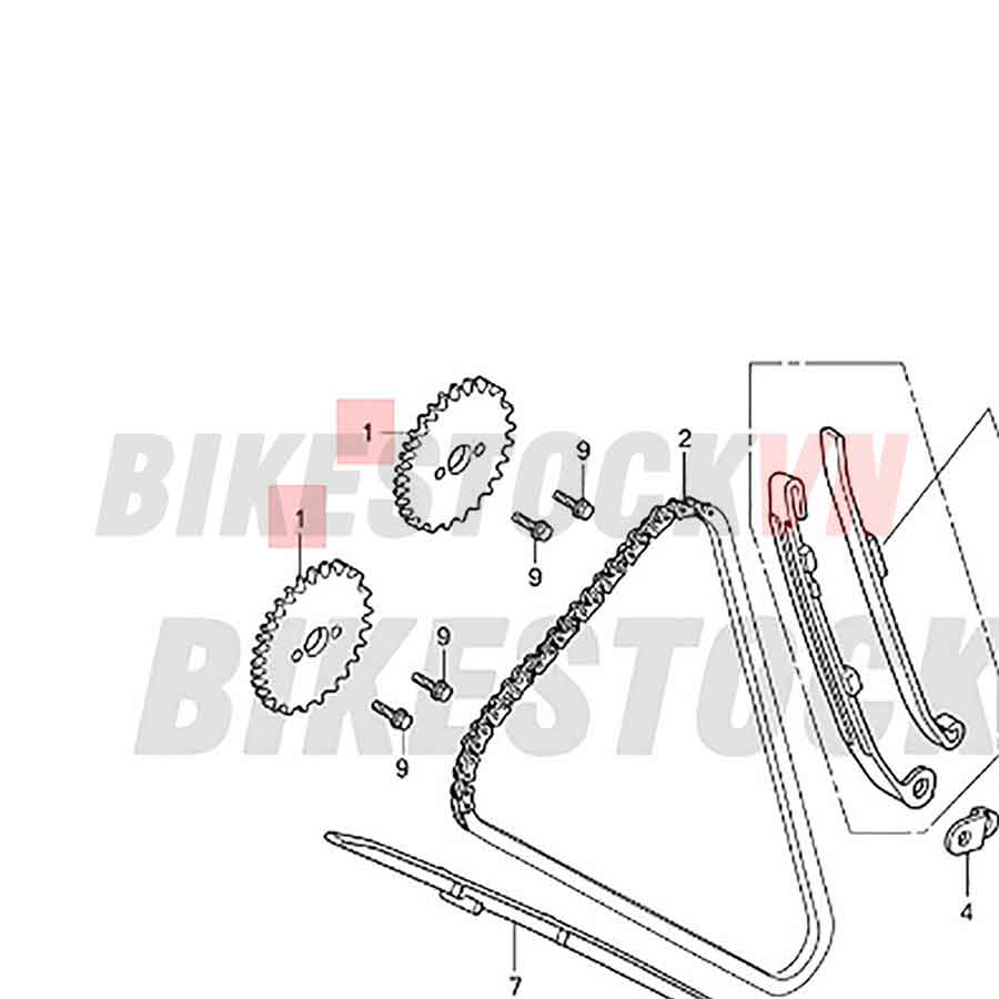 BÁNH RĂNG CAM (34 RĂNG) CHO CBR150