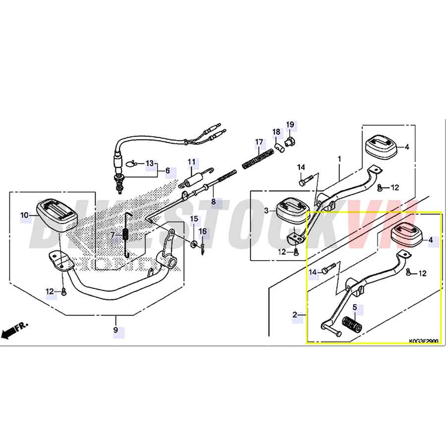 CẦN SỐ CUB 125