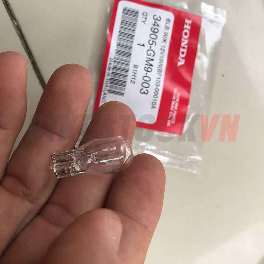 BÓNG ĐÈN XI NHAN 12V10W MÀU TRẮNG