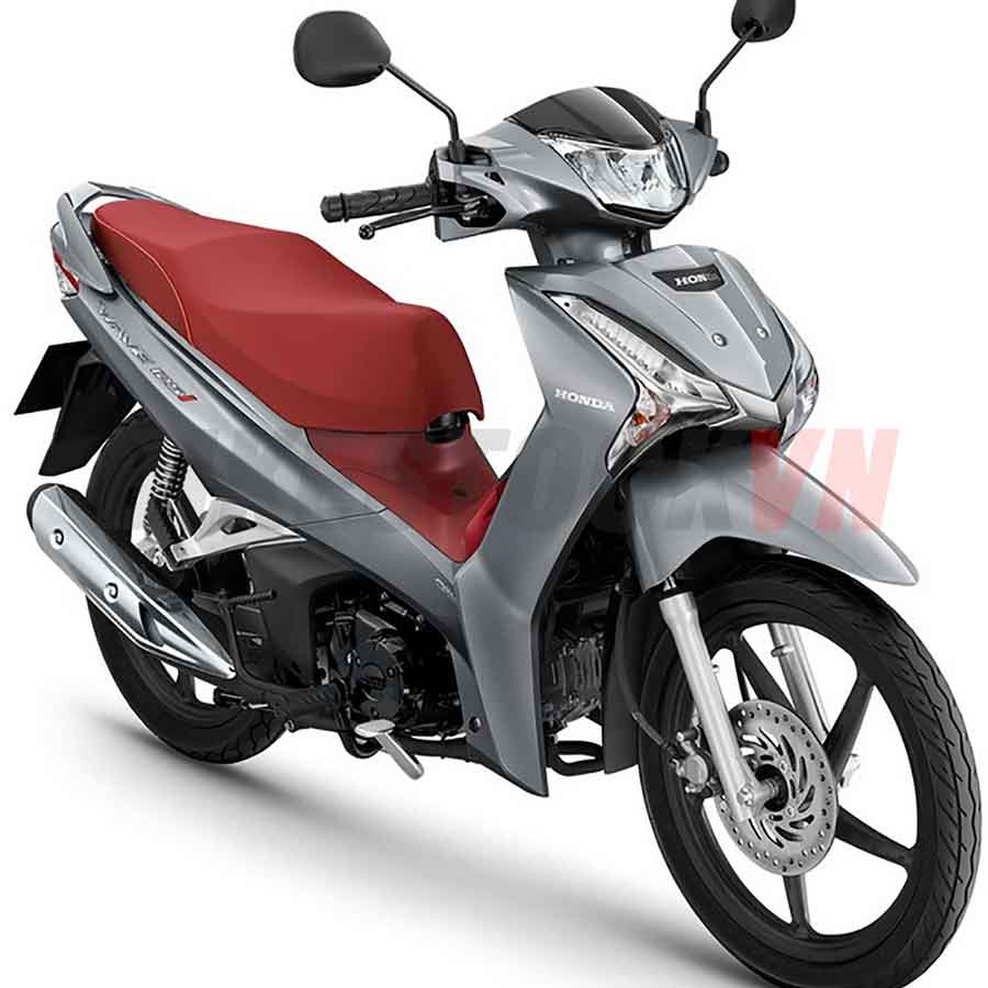 NẠ WAVE125I 2018 MÀU XÁM