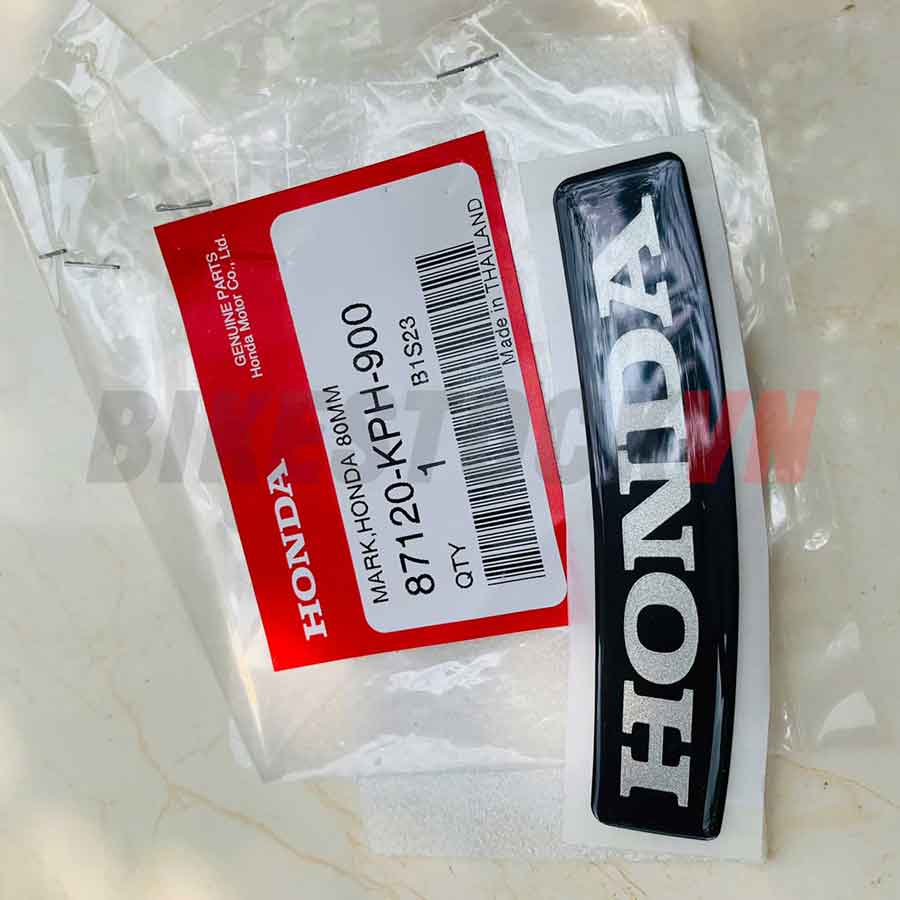 TEM LẺ CHỮ HONDA 80MM