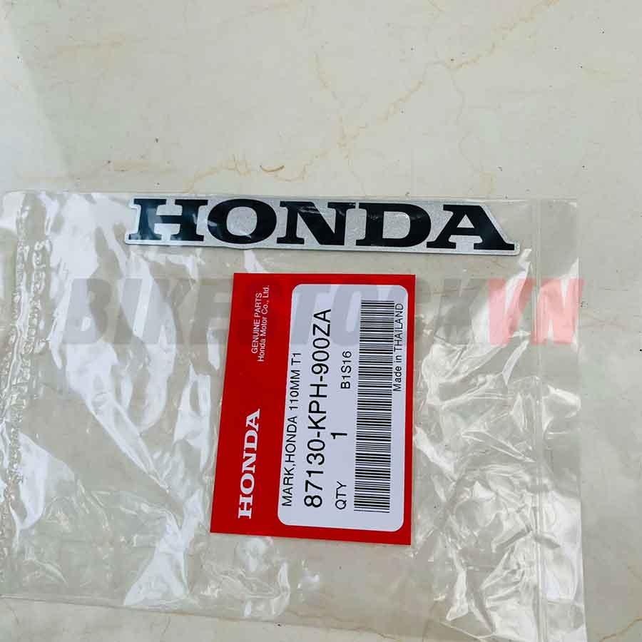 TEM LẺ CHỮ HONDA 110MM TYPE 1